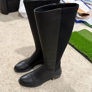 Stuart Weitzman Elegant Black Over the Knee Boots